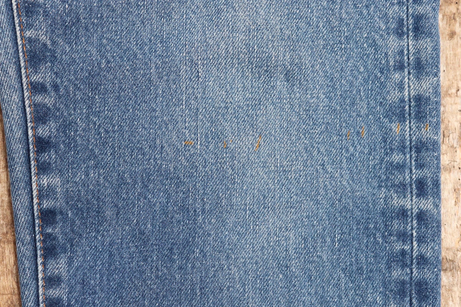Vintage 1990s Levis 505 denim jeans - made in USA - small e red tab - 30” x 31”