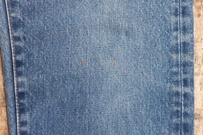 Vintage 1990s Levis 505 denim jeans - made in USA - small e red tab - 30” x 31”