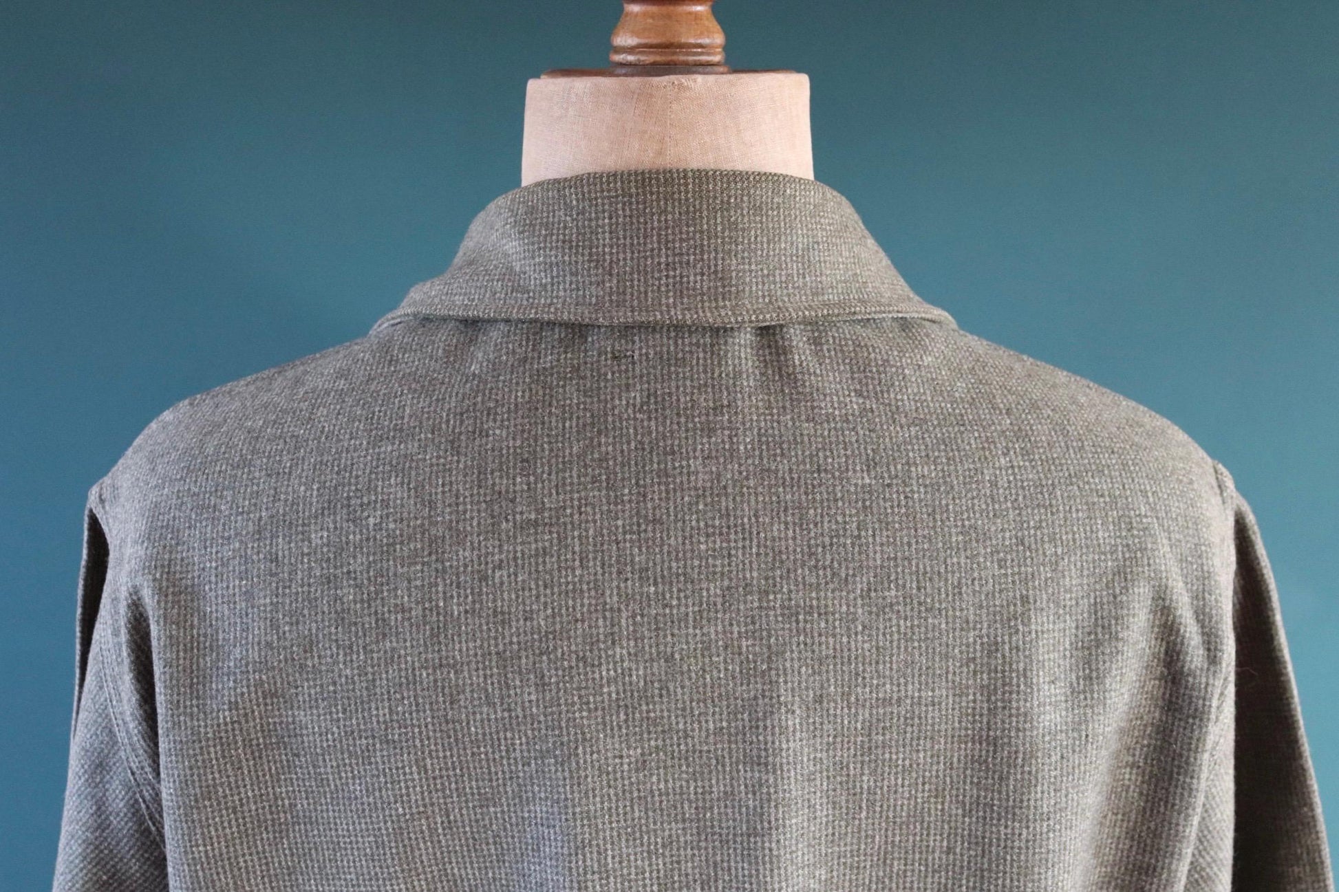 Vintage 1950s Woolrich dress shirt - camp jacket - 50” chest