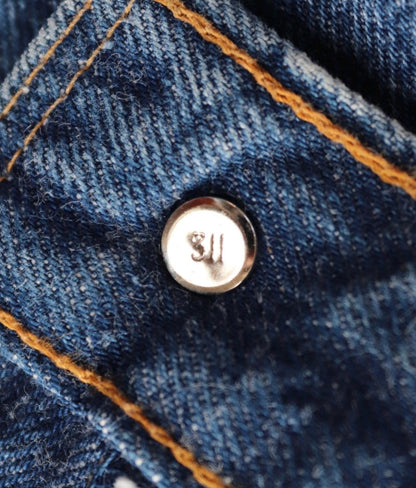 Vintage 1990s Levis 501 denim jeans - made in UK - small e red tab - 28” x 34”