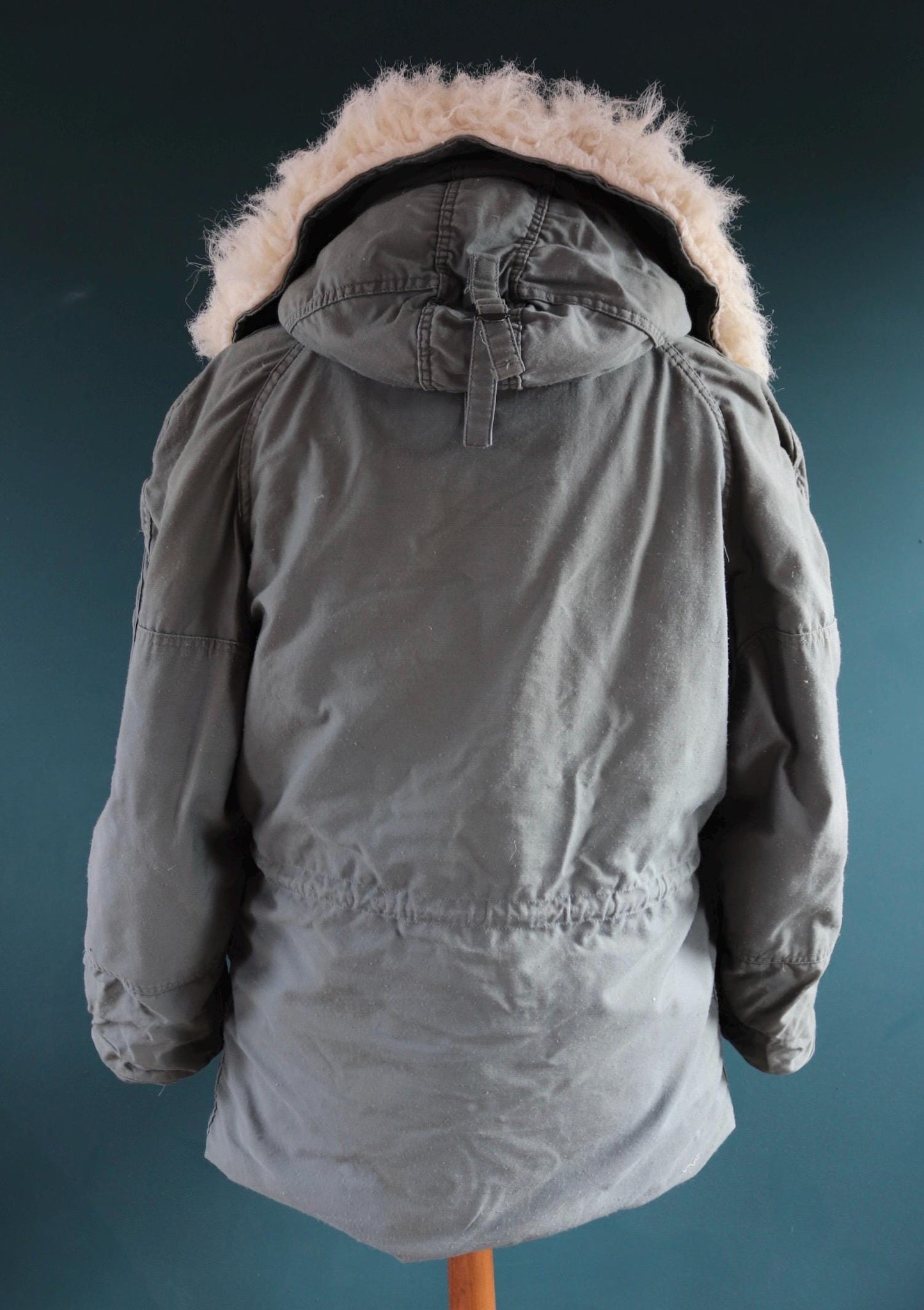 Vintage 1980s USAF N3B parka - US Air Force snorkel jacket - 48” chest