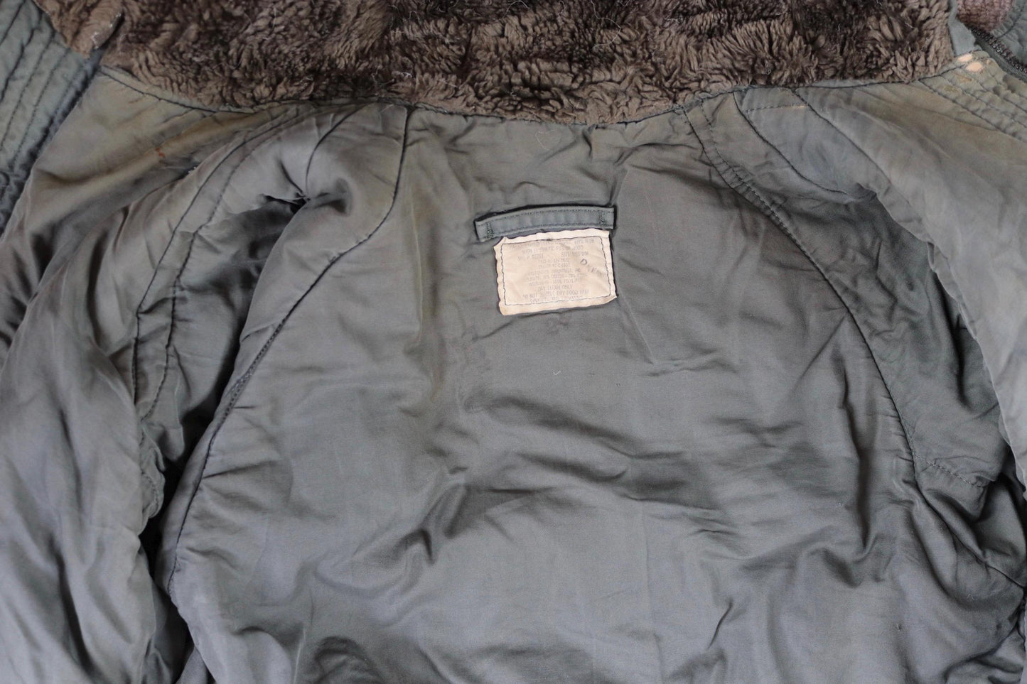 Vintage 1980s USAF N3B parka - US Air Force snorkel jacket - 48” chest