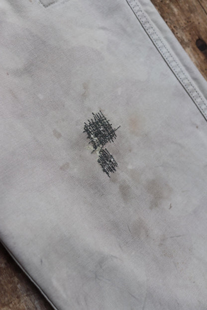 Vintage 1980s Finnish M62 camo trousers - windproof paratrooper pants - 37” x 27”