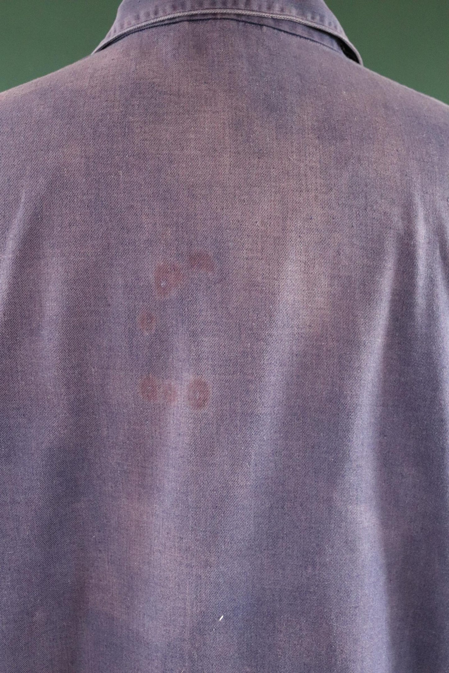 Vintage 1970s French chore coat - faded workwear jacket - 54” chest