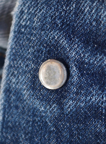 Vintage 1970s Levis big E denim jacket - Levi Strauss red tab - type 3 - trucker workwear - 37” chest