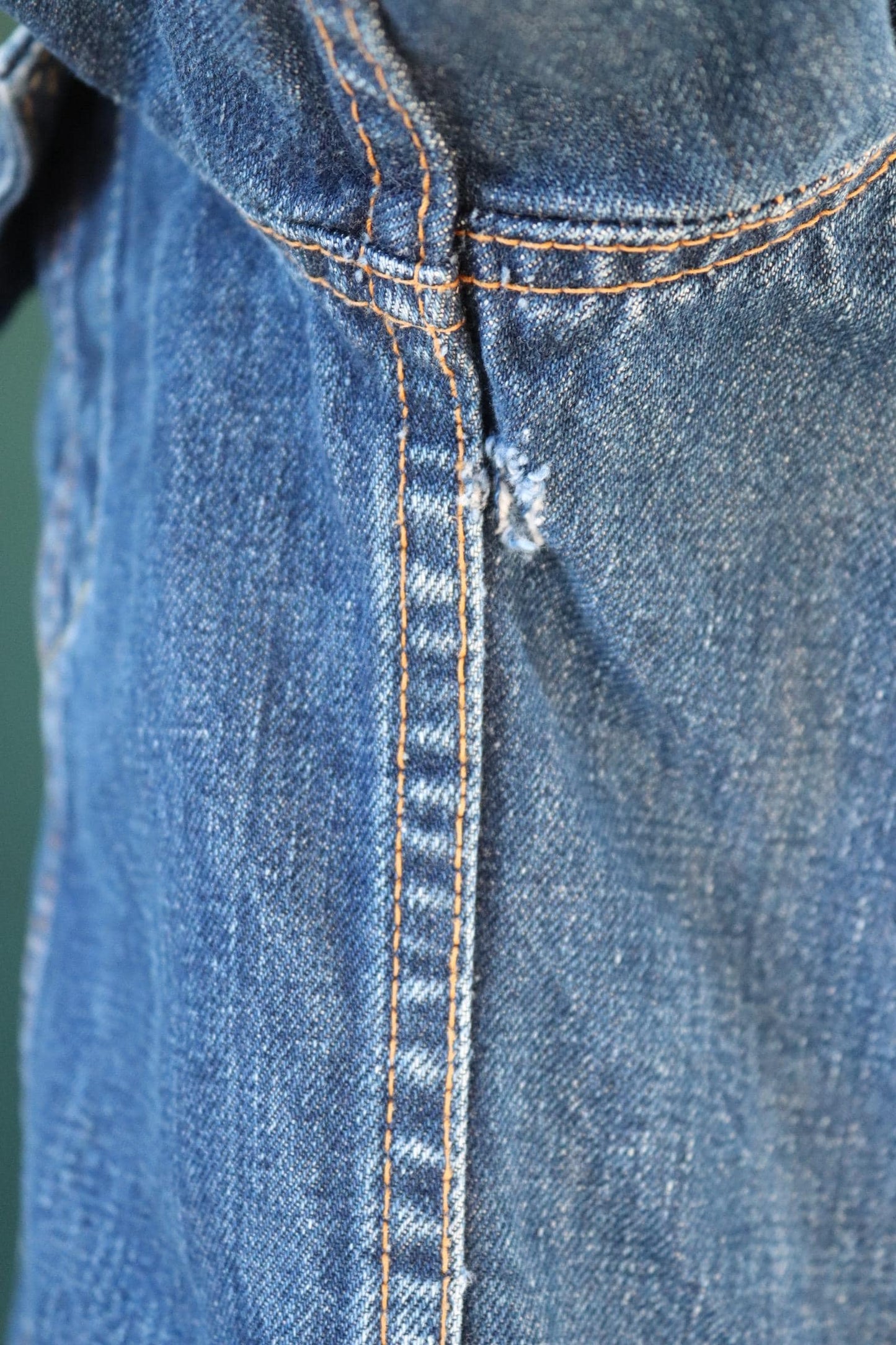 Vintage 1970s Levis big E denim jacket - Levi Strauss red tab - type 3 - trucker workwear - 37” chest