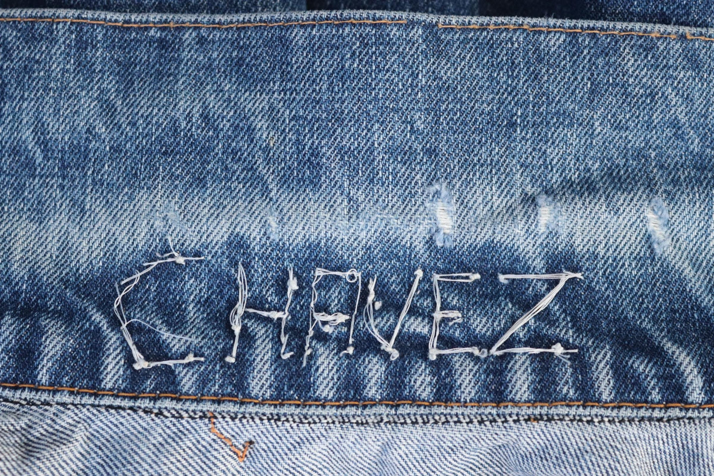 Vintage 1970s Levis big E denim jacket - Levi Strauss red tab - type 3 - trucker workwear - 37” chest