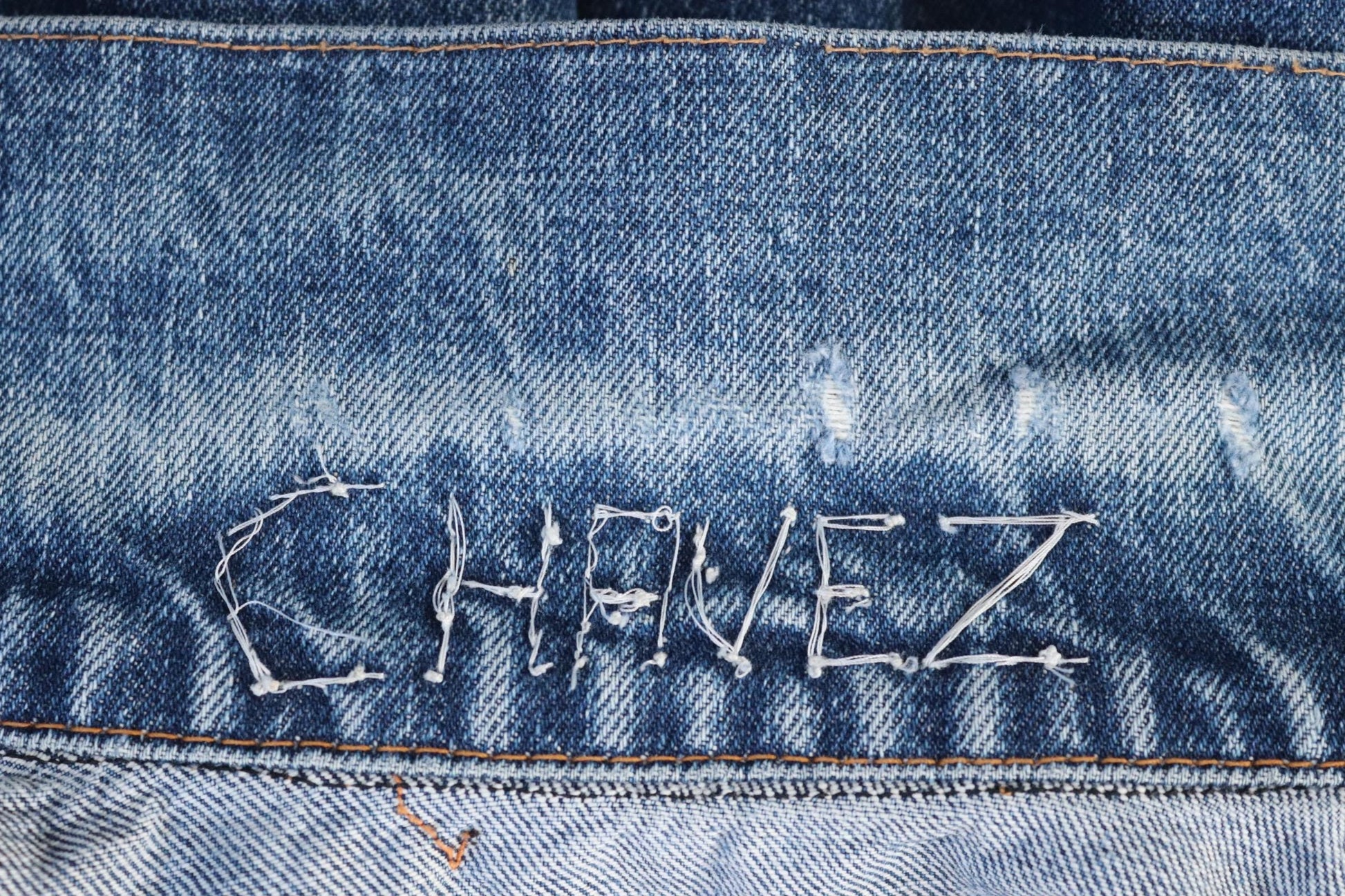 Vintage 1970s Levis big E denim jacket - Levi Strauss red tab - type 3 - trucker workwear - 37” chest