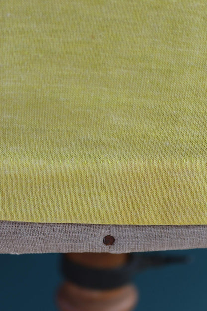 Vintage 1970s t shirt - single stitch - flock print - 39” chest