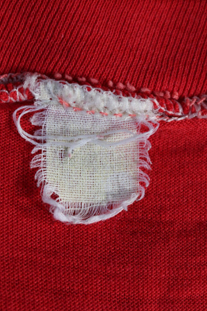 Vintage 1980s v neck t shirt - Arkansas Razorbacks - 38" chest