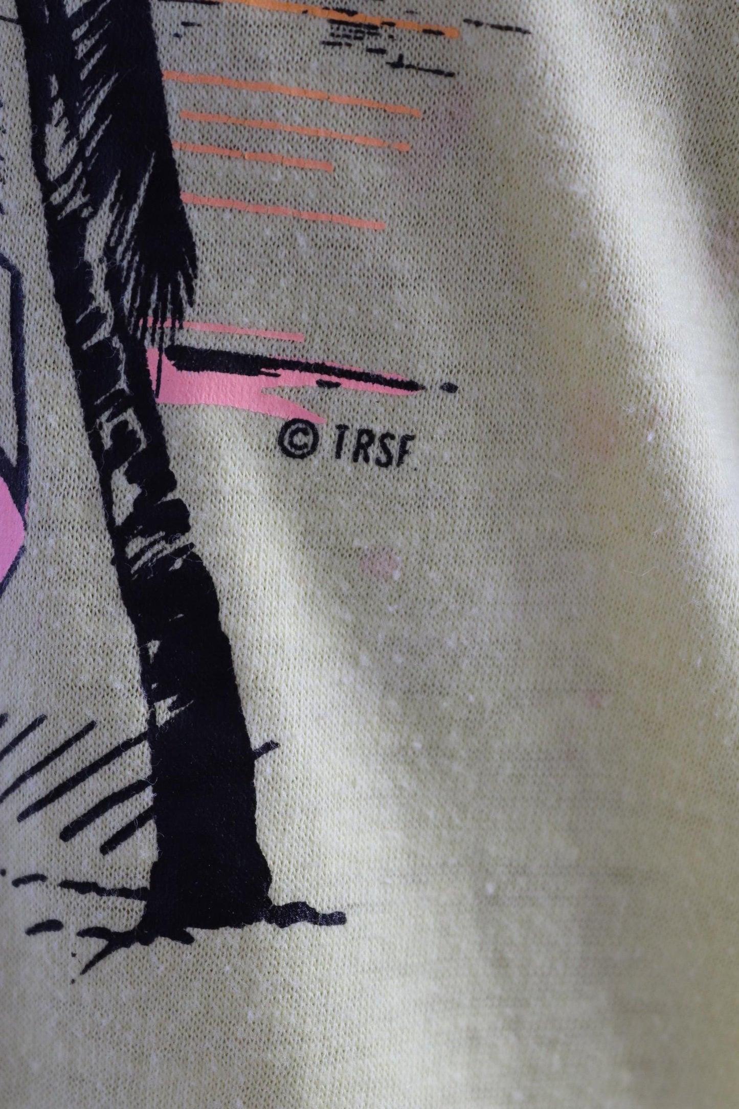 Vintage 1980s t shirt - Florida tourist souvenir - sunset print - 41” chest