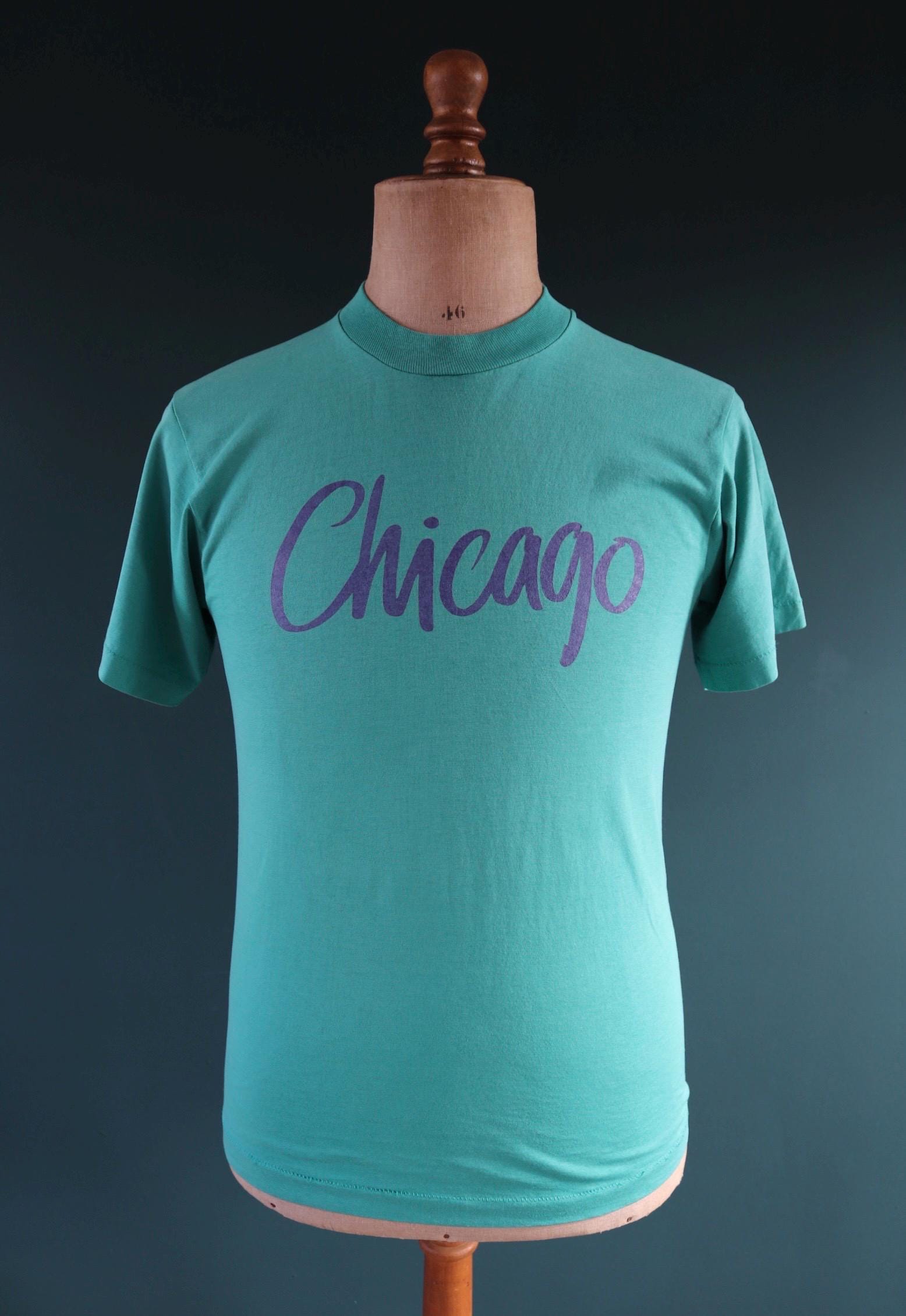 Vintage 1980s t shirt - 1990s tourist souvenir - Chicago tee - 36” chest