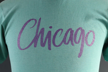Vintage 1980s t shirt - 1990s tourist souvenir - Chicago tee - 36” chest
