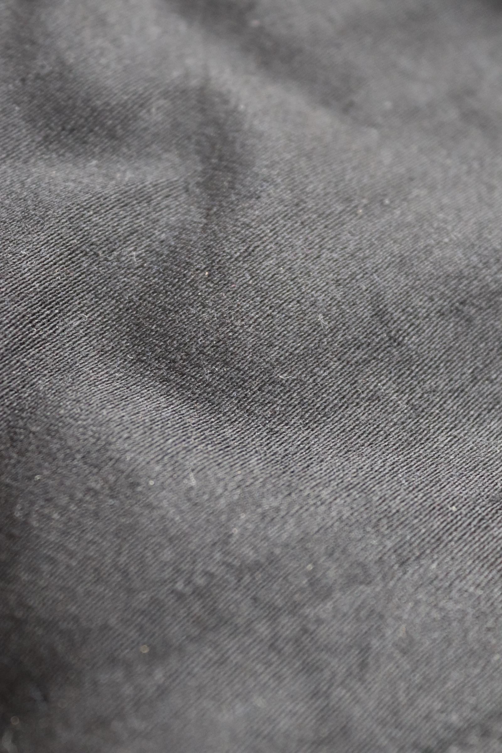 Vintage black moleskin cyclist jacket - 1940s French workwear coat - 40" chest