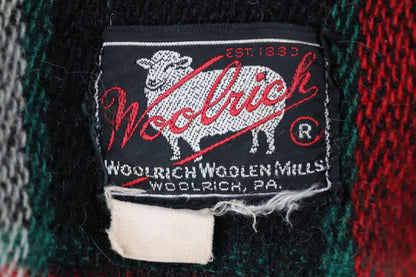 Vintage 1950s Woolrich wool plaid workwear jacket - 48” chest