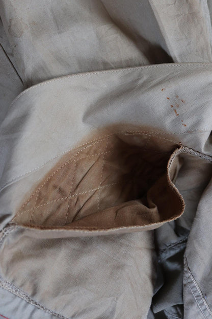 Vintage 1950s shooting jacket - rifle club chain stitch patches - 50” chest