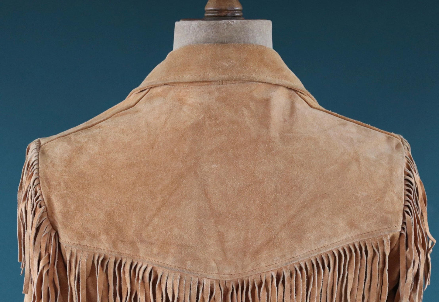 Vintage 1980s Schott Rancher suede jacket - cowgirl Western wear - Easy Rider - 41” chest