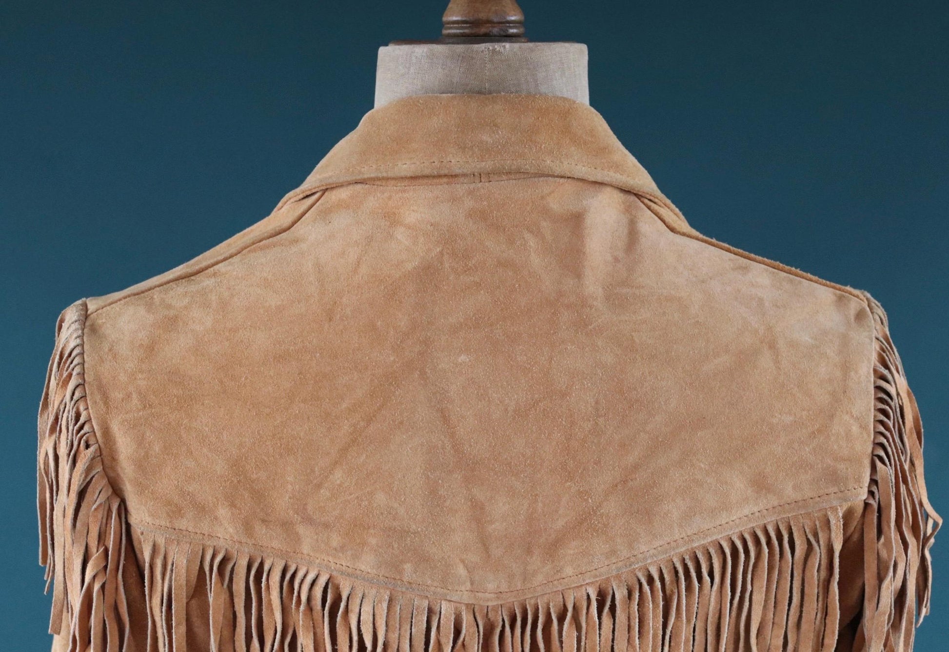 Vintage 1980s Schott Rancher suede jacket - cowgirl Western wear - Easy Rider - 41” chest