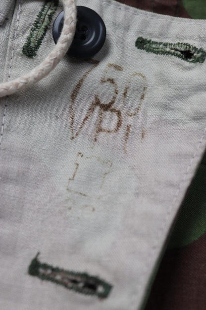 Vintage 1980s Finnish M62 camo trousers - windproof paratrooper pants - 37” x 27”