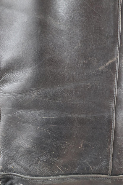 Vintage 1960s Lewis Leathers biker jacket - Super Monza - Aviakit - 40" chest