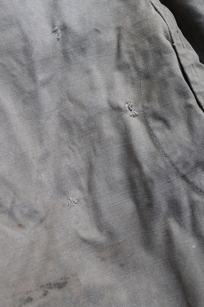 Vintage 1940s French M47 cargo pants - cotton workwear trousers - military utility - 32" x 26"