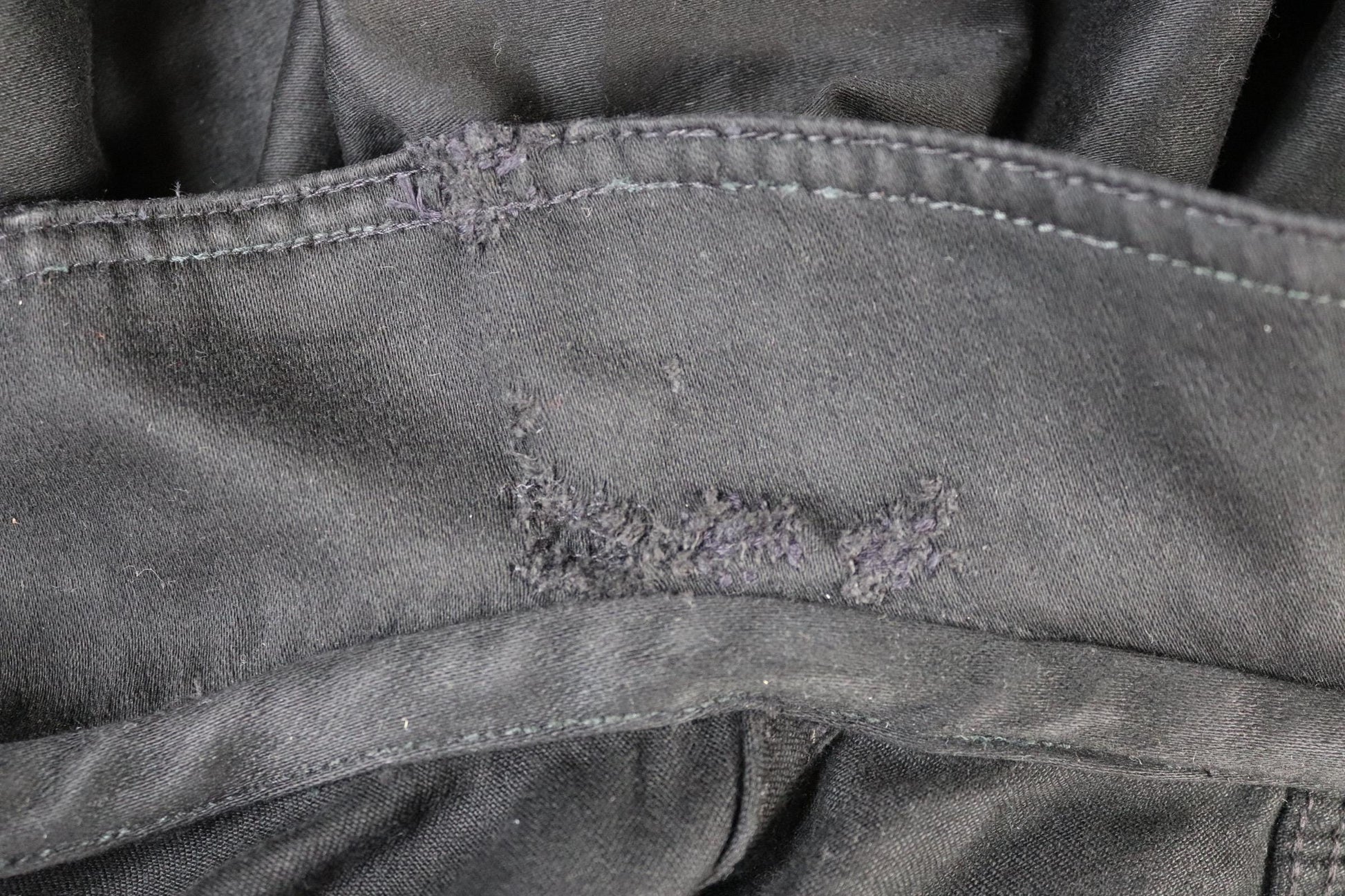 Vintage French black moleskin workwear jacket - 1940s chore coat - 41” chest