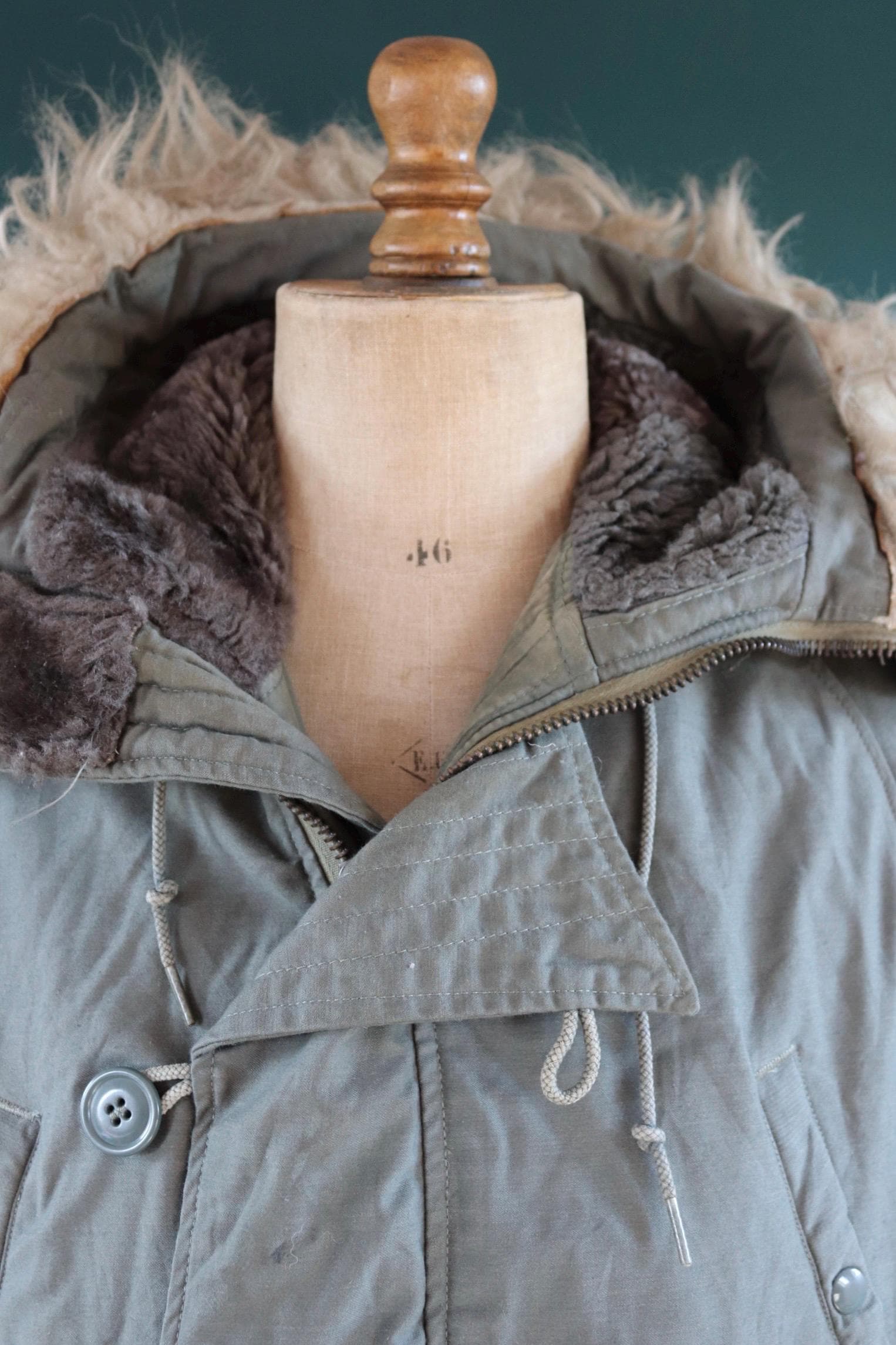 Vintage 1970s USAF N3B parka - US Air Force snorkel jacket - 46” chest