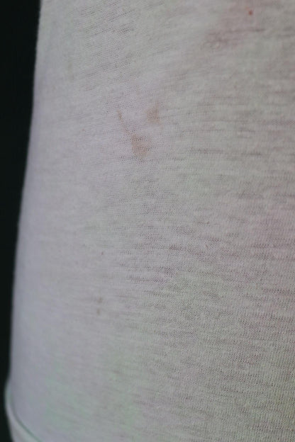 Vintage 1990s peace sign t shirt - tie dye skulls - Fun Wear - 34” chest