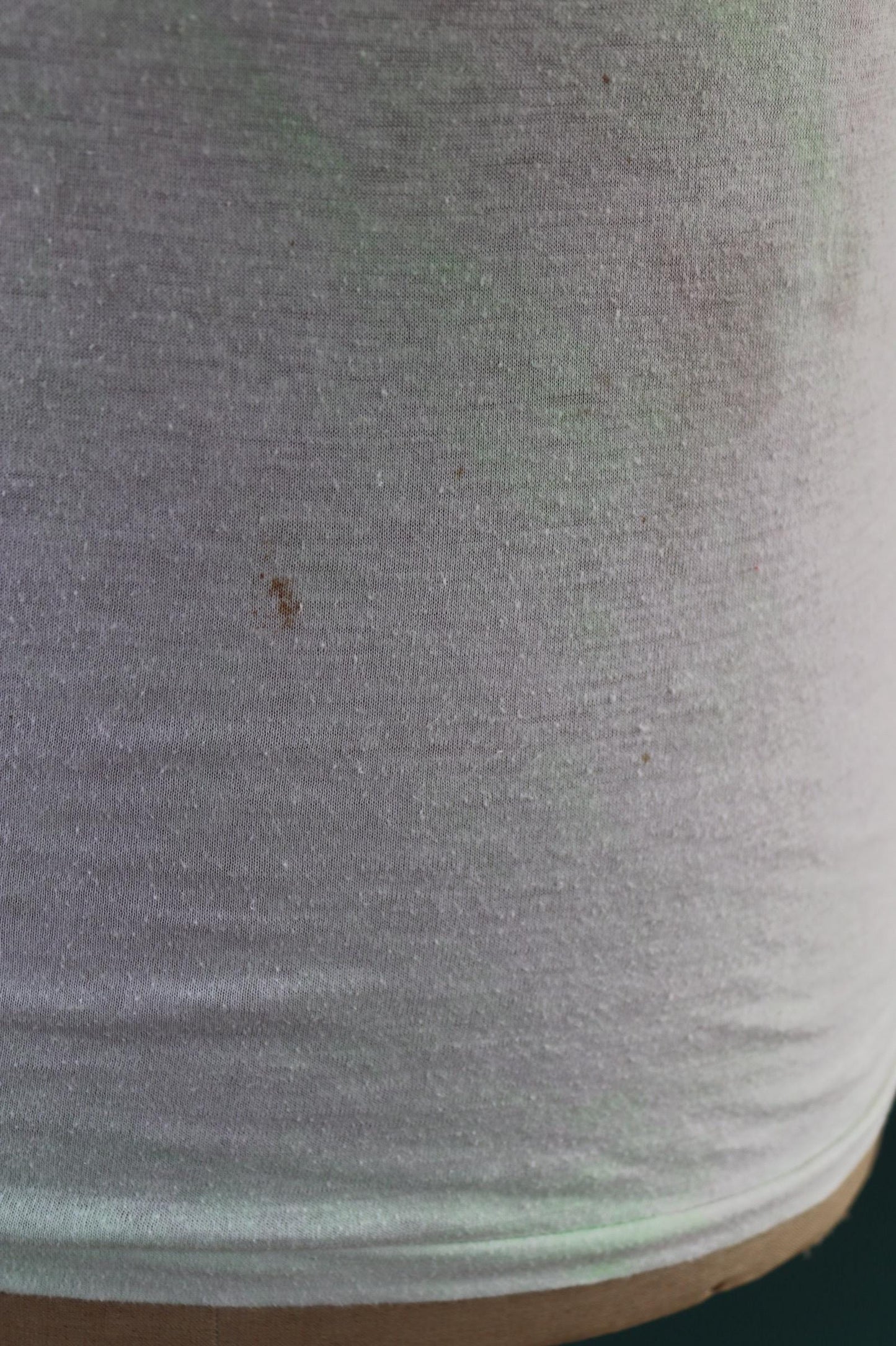 Vintage 1990s peace sign t shirt - tie dye skulls - Fun Wear - 34” chest