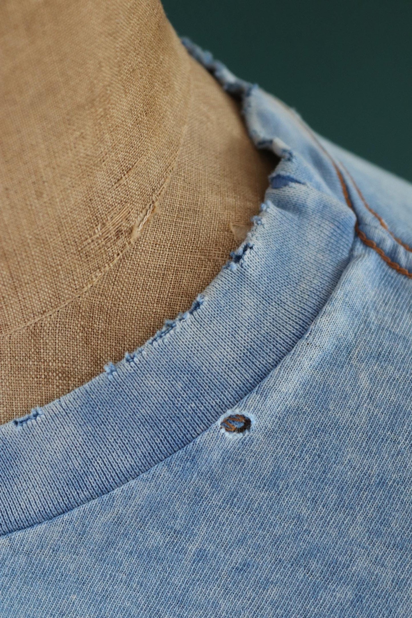 Vintage 1990s Harley Davidson t shirt - thrashed pocket tee - 40" chest