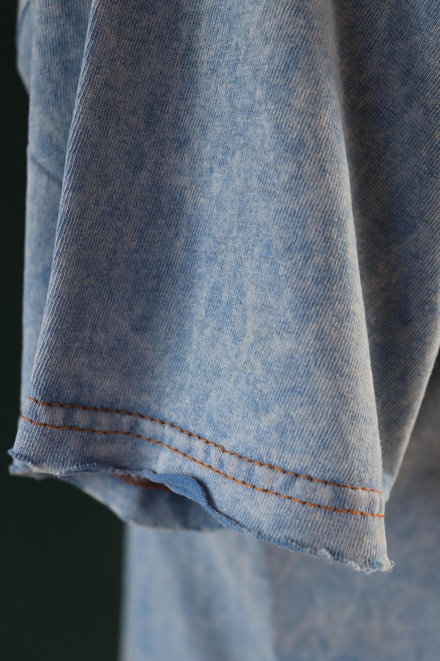 Vintage 1990s Harley Davidson t shirt - thrashed pocket tee - 40" chest