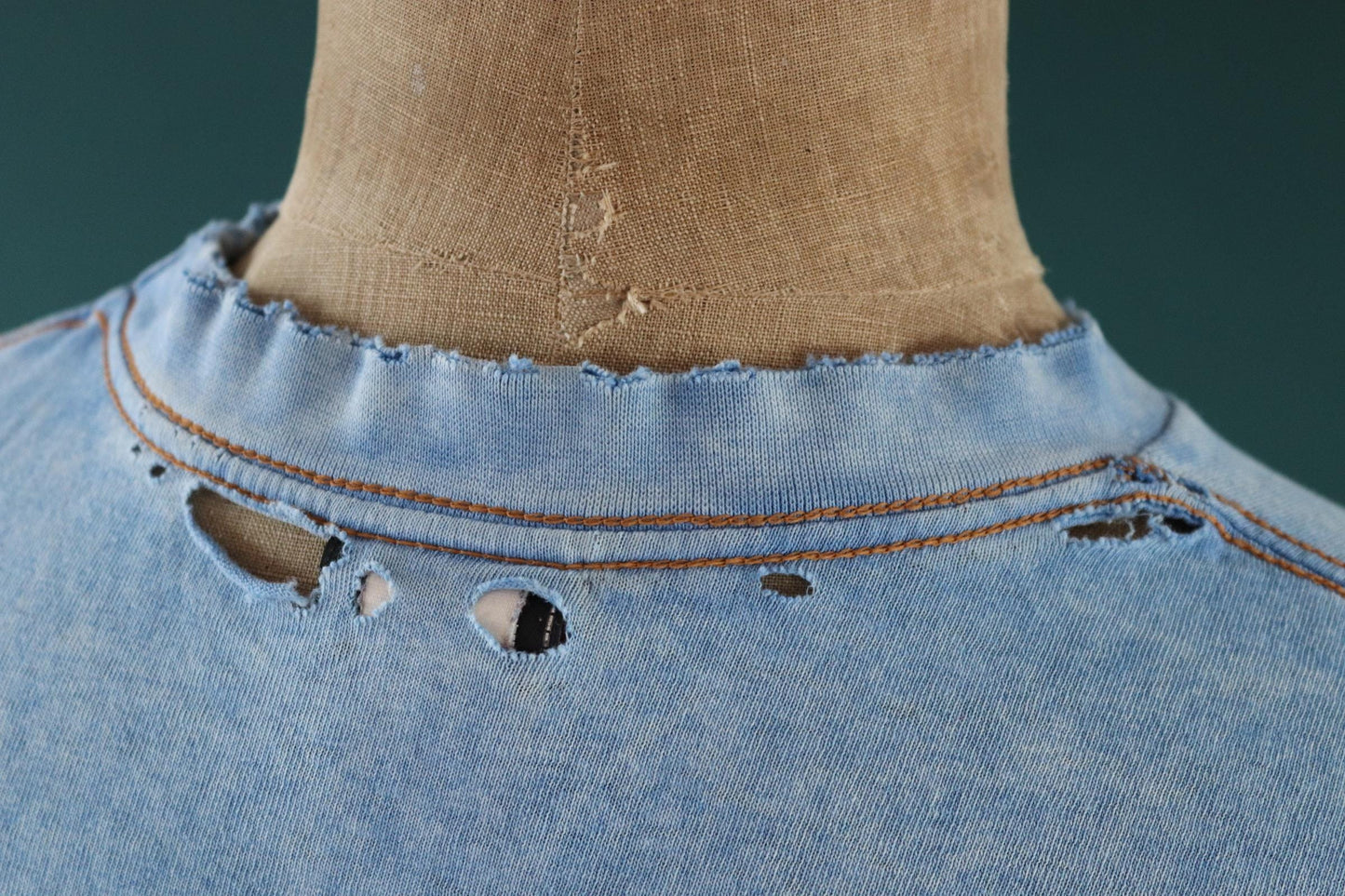 Vintage 1990s Harley Davidson t shirt - thrashed pocket tee - 40" chest