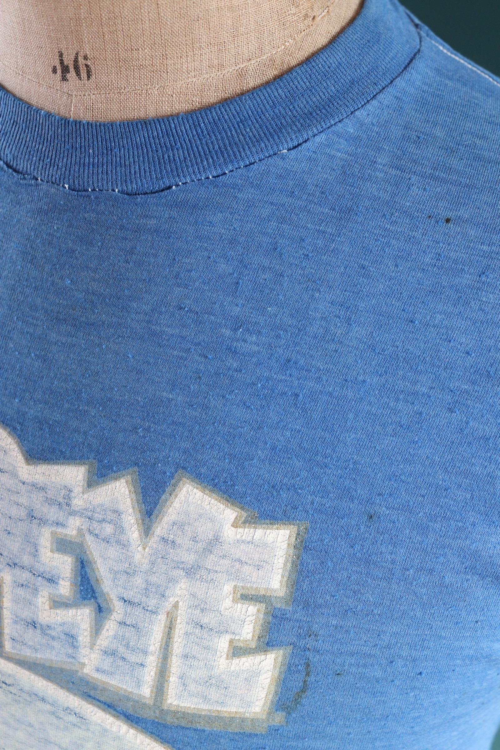 Vintage 1980s t shirt - glitter transfer - Popeye - 36” chest