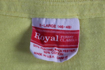 Vintage 1980s t shirt - Florida tourist souvenir - sunset print - 41” chest