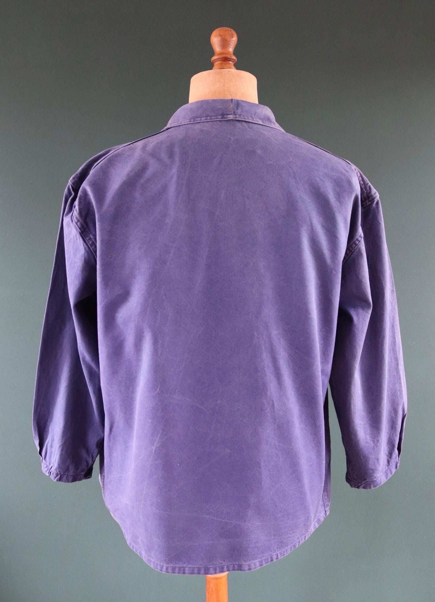 Vintage 1960s French workwear jacket - cotton twill chore coat - 52” chest