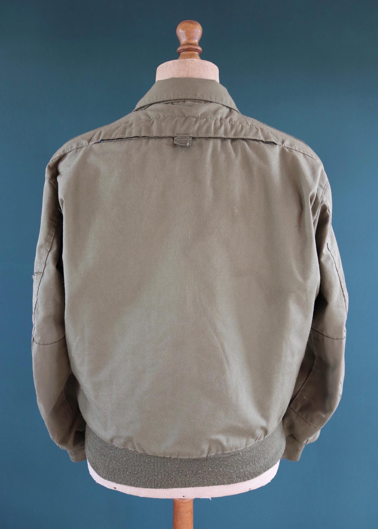 Vintage 1980s USAF CWP cold weather flight jacket - US military - 46" chest