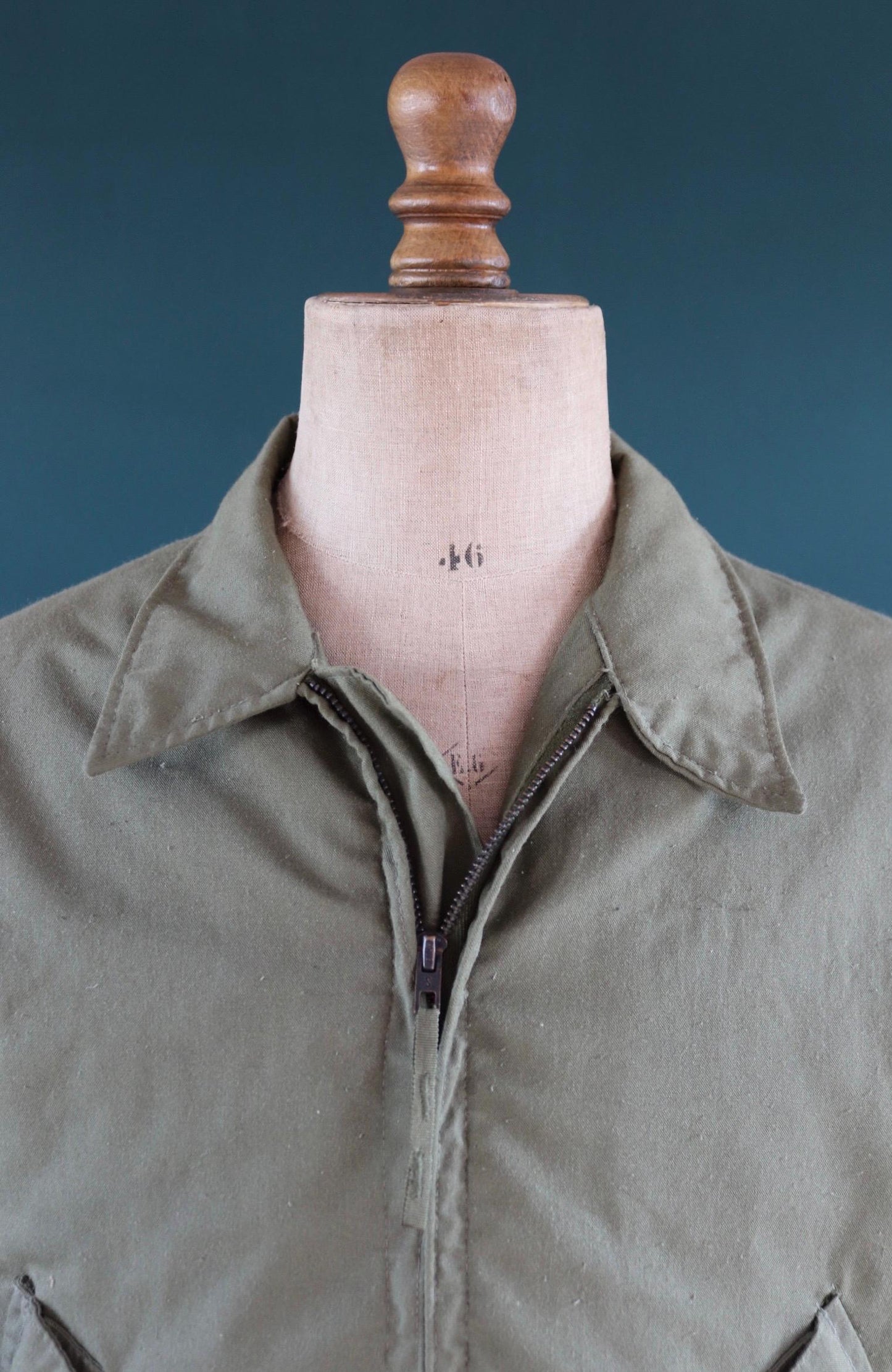 Vintage 1980s USAF CWP cold weather flight jacket - US military - 46" chest