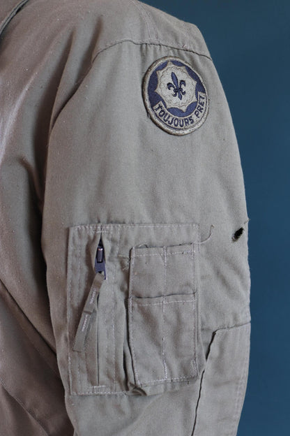Vintage 1980s USAF CWP cold weather flight jacket - US military - 46" chest