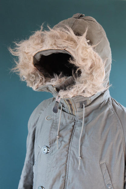 Vintage 1970s USAF N3B parka - US Air Force snorkel jacket - 46” chest