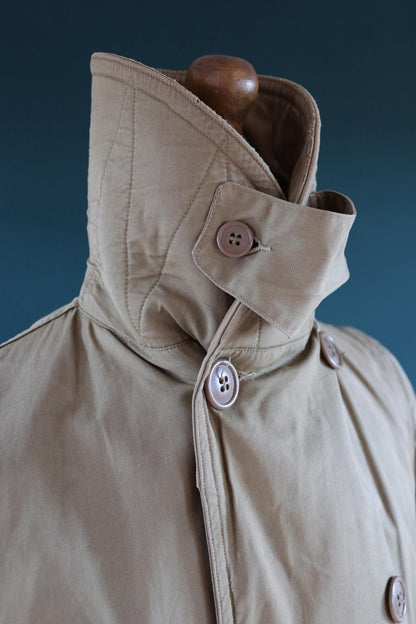 Vintage WW2 US army jeep mackinaw - 1940s military jacket - shawl collar coat - 40” chest