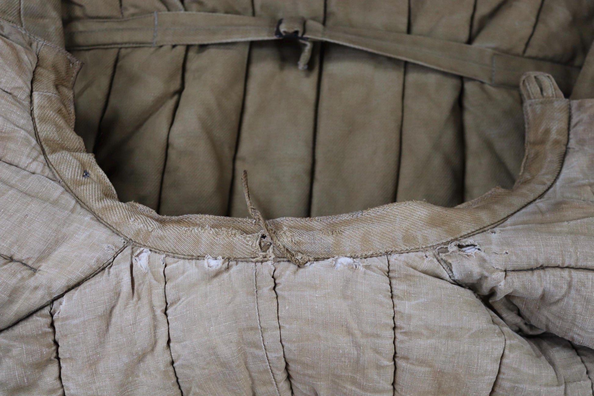 Vintage 1960s Telogreika jacket - FUFAIKA - quilted military - 40” chest