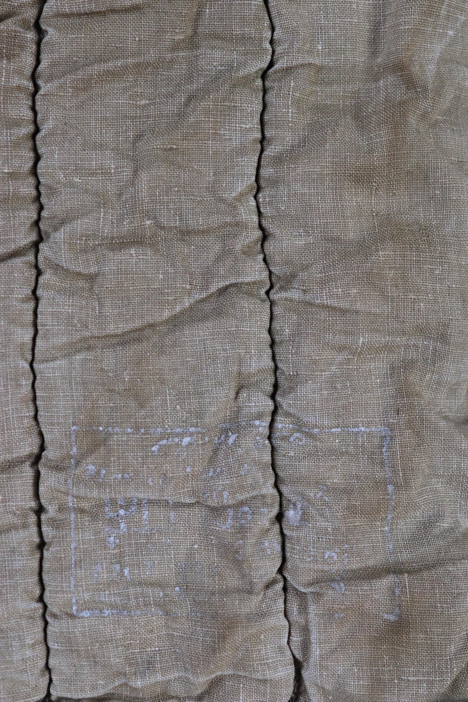 Vintage 1960s Telogreika jacket - FUFAIKA - quilted military - 40” chest