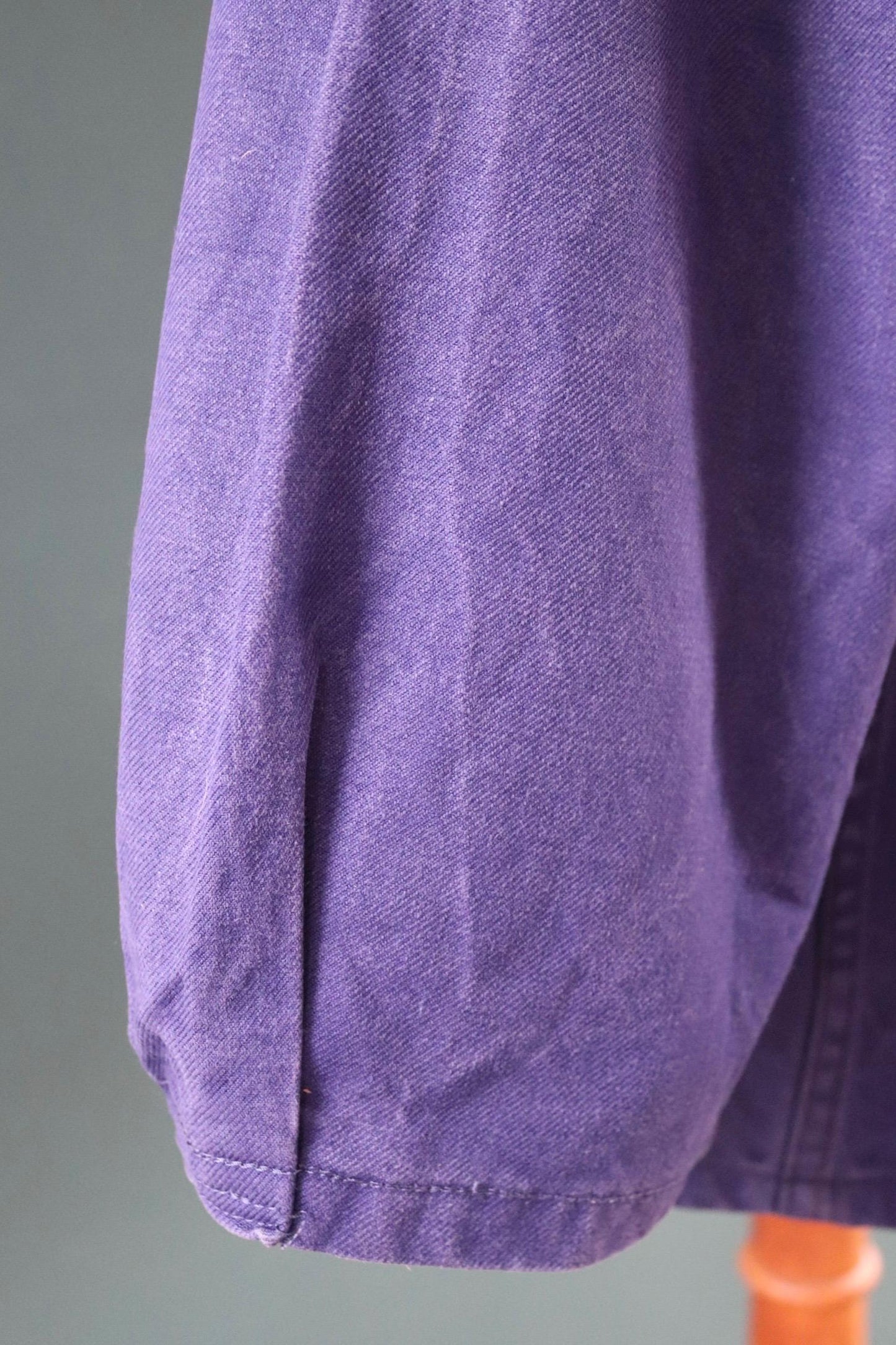 Vintage 1960s French workwear jacket - cotton twill chore coat - 51” chest