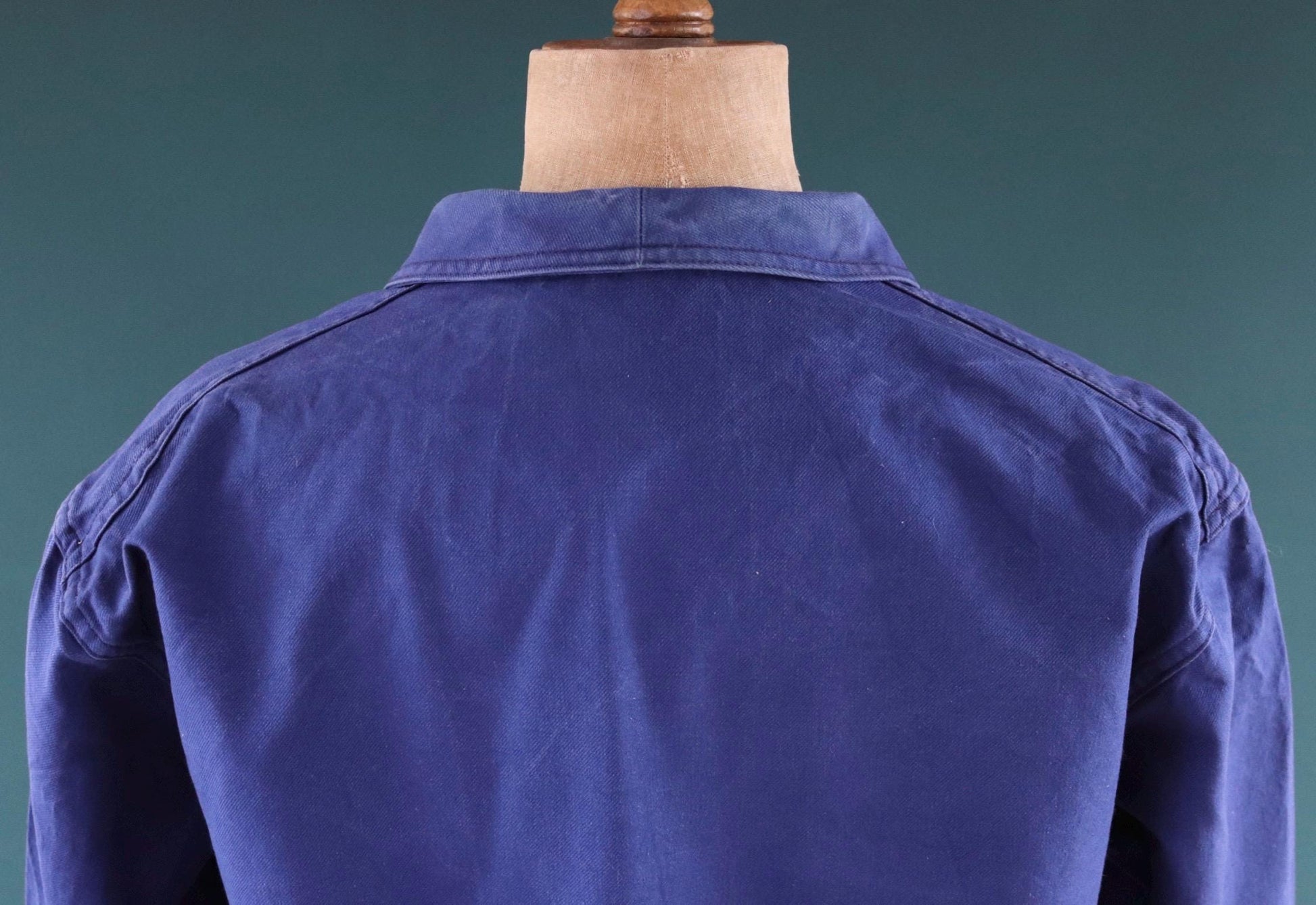 Vintage 1960s French workwear jacket - cotton twill chore coat - 52” chest
