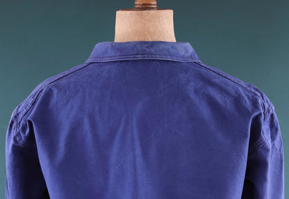 Vintage 1960s French workwear jacket - cotton twill chore coat - 52” chest