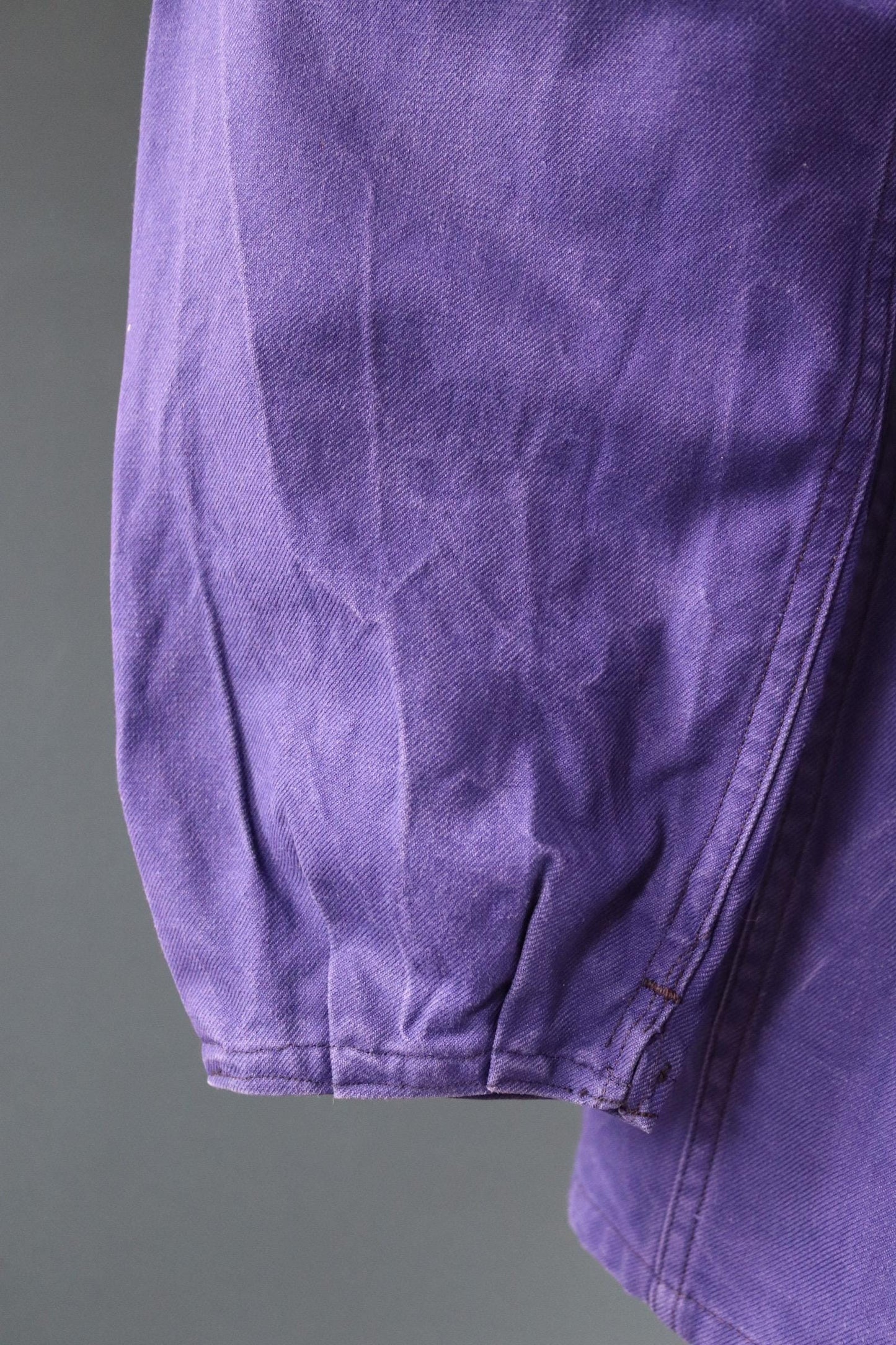 Vintage 1960s French workwear jacket - cotton twill chore coat - 52” chest