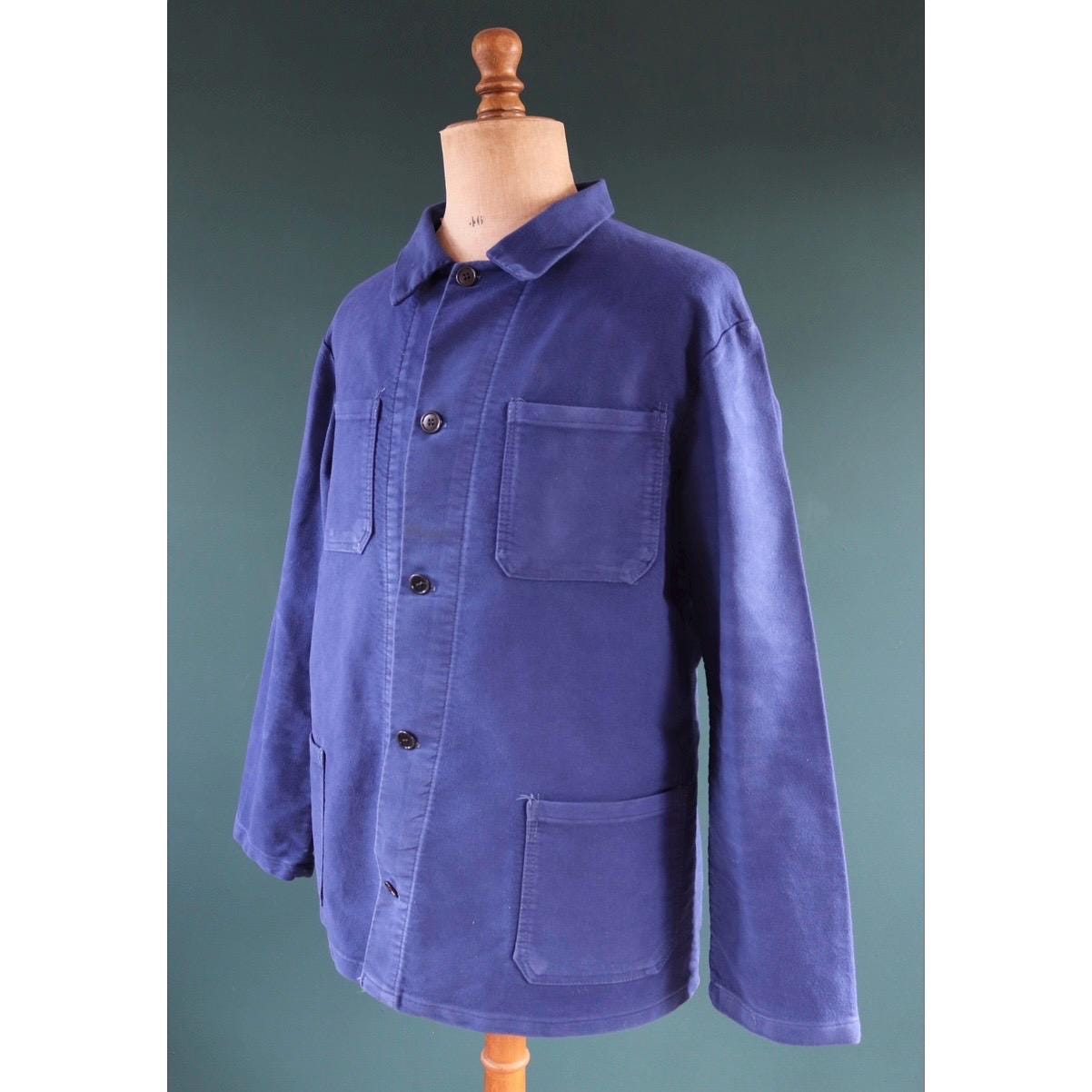 Vintage moleskin workwear jacket - chore coat - 46" chest