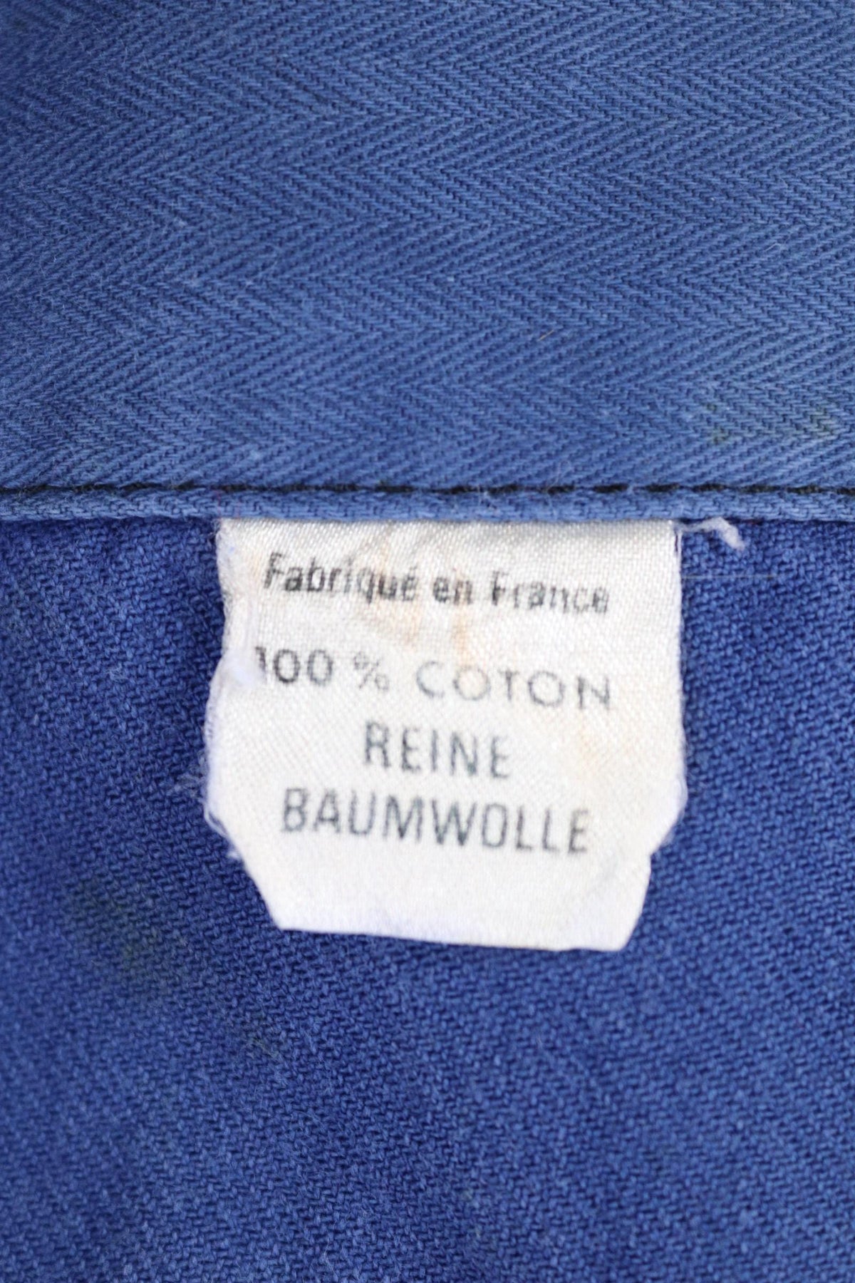 Vintage French fireman’s jacket - 1960s workwear - chore coat - 39" chest