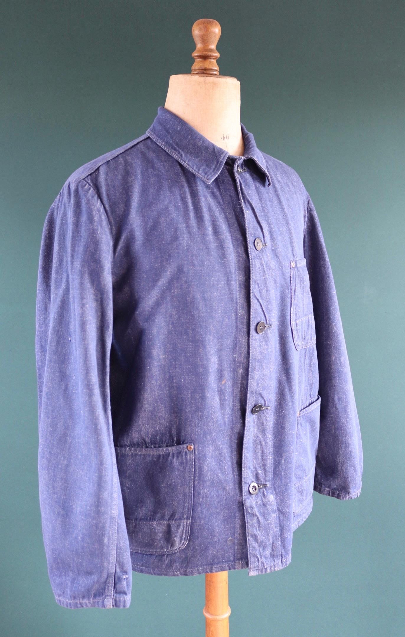 Vintage workwear jacket - chore coat - 46" chest