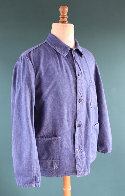 Vintage workwear jacket - chore coat - 46" chest